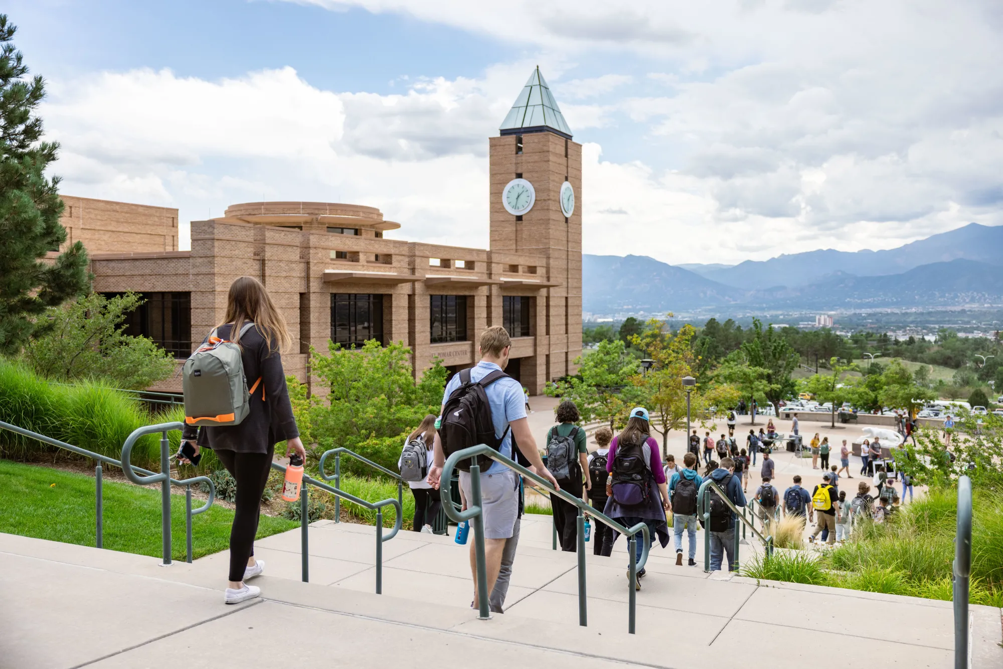 Students on Campus