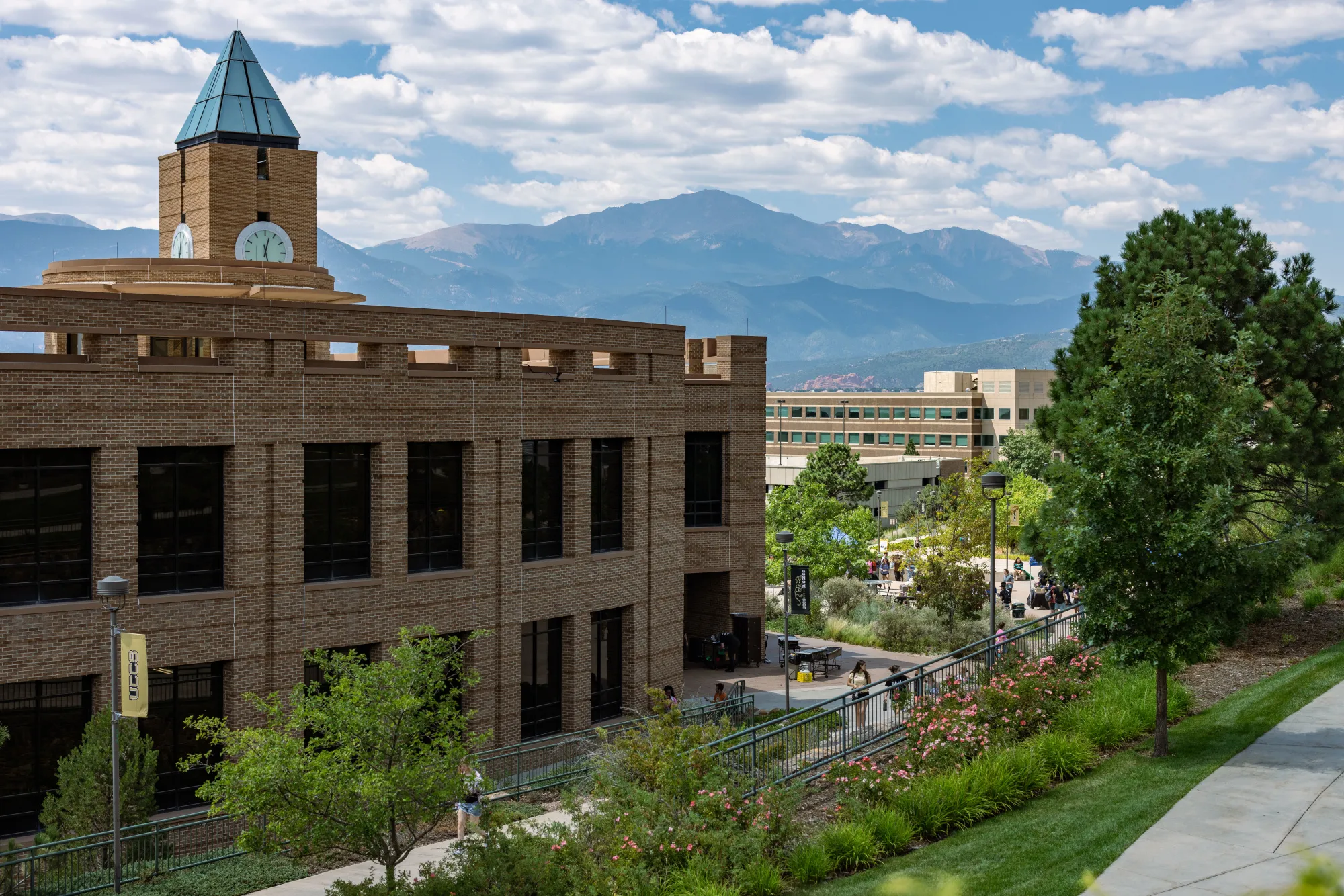 View of the El Pomar building