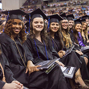 a photo of UCCS grads. 